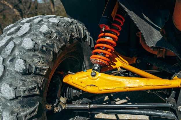 Visible Leaks and Physical Damage on Shocks